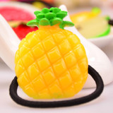 New Girl Summer Style Fruits Fashion Accessories For Women Scrunchies Elastic Hair Bands Rope Bandage Head Hairband Jewelry Gum New Girl Summer Style Fruits Fashion Accessories For Women Scrunchies Elastic Hair Bands Rope Bandage Head Hairband Jewelry Gum
