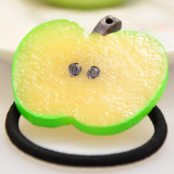 New Girl Summer Style Fruits Fashion Accessories For Women Scrunchies Elastic Hair Bands Rope Bandage Head Hairband Jewelry Gum New Girl Summer Style Fruits Fashion Accessories For Women Scrunchies Elastic Hair Bands Rope Bandage Head Hairband Jewelry Gum
