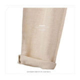 New Girl Pants Women's Cotton Linen Elastic Waist Trousers High Quality Casual Loose Clothing for Female Large Size Harem Pants