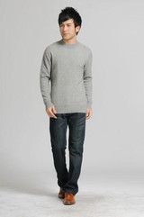 New genuine cashmere sweater men pure cashmere sweater pullovers sweater free shipping Wholesale price S108