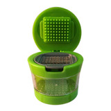 New Garlic Grater Mini Portable ABS Stainless Steel Garlic Press Chopper Slicer Hand Presser Grinder Crusher Kitchen Tool