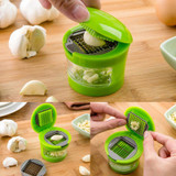 New Garlic Grater Mini Portable ABS Stainless Steel Garlic Press Chopper Slicer Hand Presser Grinder Crusher Kitchen Tool