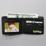 New Games Pokemon Sun Moon Cartoon Wallets Short Bifold Photo Coins Bolso Zipper Slot Mens Womens Purse Cute Purse For Children