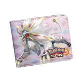 New Games Pokemon Sun Moon Cartoon Wallets Short Bifold Photo Coins Bolso Zipper Slot Mens Womens Purse Cute Purse For Children