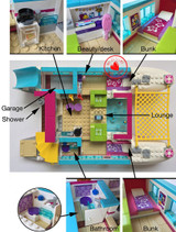 New Friends Sunshine Catamaran Dolphins Olivia Stephanie Building Block bricks compatible legoes friends gift kid set toys girls