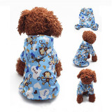 New For NEW Dog Clothes Pet Puppy Hoodie Hooded Rain Coat for Small Dogs Pet Jacket