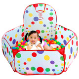 New Folding Kids Playpen Ocean Ball Game Pool Portable Children Game Play Tent In/Outdoor Playing House Pool Pit Kids Tent Toy