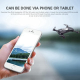 New Foldable Mini Selfie Drone Folding Aerial Four-axis Aircraft WIFI phone Control RC Helicopter Drone 2017