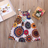 New Flower Girl Summer Princess Dress Kids Baby Cute Party Pageant Floral Dresses Clothes