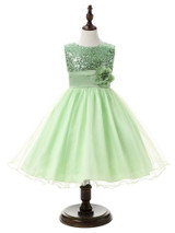 New Flower Children Ball Gown Sequin Formal Wedding Princess Girl Tutu Dress for Party Girls Clothes Kids Dresses Girl Clothing New Flower Children Ball Gown Sequin Formal Wedding Princess Girl Tutu Dress for Party Girls Clothes Kids Dresses Girl Clothing