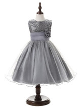 New Flower Children Ball Gown Sequin Formal Wedding Princess Girl Tutu Dress for Party Girls Clothes Kids Dresses Girl Clothing New Flower Children Ball Gown Sequin Formal Wedding Princess Girl Tutu Dress for Party Girls Clothes Kids Dresses Girl Clothing