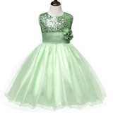 New Flower Children Ball Gown Sequin Formal Wedding Princess Girl Tutu Dress for Party Girls Clothes Kids Dresses Girl Clothing New Flower Children Ball Gown Sequin Formal Wedding Princess Girl Tutu Dress for Party Girls Clothes Kids Dresses Girl Clothing
