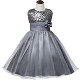 New Flower Children Ball Gown Sequin Formal Wedding Princess Girl Tutu Dress for Party Girls Clothes Kids Dresses Girl Clothing New Flower Children Ball Gown Sequin Formal Wedding Princess Girl Tutu Dress for Party Girls Clothes Kids Dresses Girl Clothing
