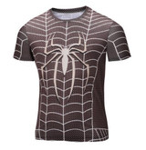 New Fitness Compression Shirt Men Anime Superhero Punisher Skull Captain Americ Superman 3D T Shirt Bodybuilding Crossfit t shir