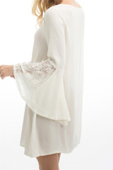 New Flare Sleeve Bottoming lace Dress Women Summer Dress Sexy Party vestidos Plus Size Female Maxi Clothing vintage boho dresses