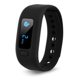 New Fitness Tracker Bluetooth Smartband Sport Bracelet Smart Band Wristband Pedometer For iPhone iOS Android PK Fitbits Fit Bit