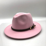Belt Designer Top Jazz Fedora Hat