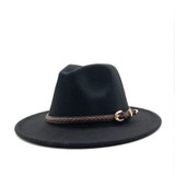 Belt Designer Top Jazz Fedora Hat