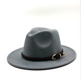 Belt Designer Top Jazz Fedora Hat