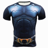 New Fitness Compression Shirt Men Anime Superhero Punisher Skull Batman Superman 3D T Shirt Bodybuilding Crossfit tshirt
