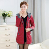 New Female Outerwear 2017 New Spring and Autumn Women's Plus Size Casual Jacket Fashion Female Coat Women Clothes M-5XL A144