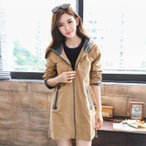 New Female Outerwear 2017 New Spring and Autumn Women's Plus Size Casual Jacket Fashion Female Coat Women Clothes M-5XL A144