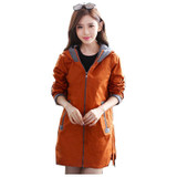 New Female Outerwear 2017 New Spring and Autumn Women's Plus Size Casual Jacket Fashion Female Coat Women Clothes M-5XL A144
