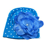 New Lovely Baby Headwear Candy Beanie Hat Big flower Beanies Toddler girls hat flower beanie hat Cotton cap