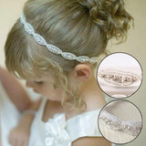 New Lovely Baby Girls Princess Flower Hairband Kids Children Rhinestone Headband Headwear Elastic Hair Band Accessories