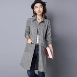 New Long Sleeve Casual Blouse women Turn Down Collar Plaid Shirt blusas Feminino Female Blouses All-match Women Tops cardigan