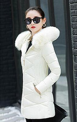 New Long Parkas Female Womens Winter Jacket Coat Thick Cotton Warm Jacket Womens Outwear Parkas Plus Size Fur Coat 2017