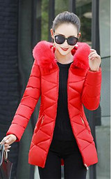 New Long Parkas Female Womens Winter Jacket Coat Thick Cotton Warm Jacket Womens Outwear Parkas Plus Size Fur Coat 2017