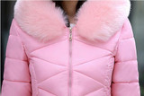 New Long Parkas Female Womens Winter Jacket Coat Thick Cotton Warm Jacket Womens Outwear Parkas Plus Size Fur Coat 2017
