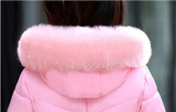New Long Parkas Female Womens Winter Jacket Coat Thick Cotton Warm Jacket Womens Outwear Parkas Plus Size Fur Coat 2017