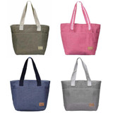 New listing Portable Flag Stripe Lunch Bags Convenient Lunch Packet Lunch Food Bags Easy picnic work Student office supplies