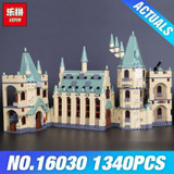 New Lepin 16030 The Hogwarts Castle 1340pcs Creative Movies Building Block Bricks Compatible 4842 Educational Toy for children