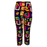 New Legging Women Print Summer Style Pants Capris Women Leggins Pants Thin and Soft Mid Calf Legging Female Oc11