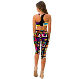 New Legging Women Print Summer Style Pants Capris Women Leggins Pants Thin and Soft Mid Calf Legging Female Oc11