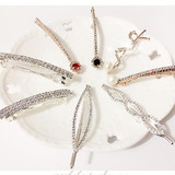 New Korean High Quailty Girls Hairpins with Crystal Elegance Hair Clip Duckbill Barrettes Headbands For Women Hair Accessories New Korean High Quailty Girls Hairpins with Crystal Elegance Hair Clip Duckbill Barrettes Headbands For Women Hair Accessories