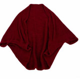 New Korea Style Women Loose Batwing Cardigans Shawl Knit Jacket Woolen Coat Sweater Knitwear Top