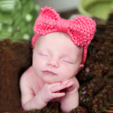 New Knit Headband Crochet Top Knot Elastic Turban Hairband Baby Girl Head Wrap Ears Warmer Headwear Girls Headbands