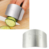 New Kitchen Cooking Tools Stainless Steel Finger Hand Protector Guard Personalized Design Chop Safe Slice Knife E2shopping