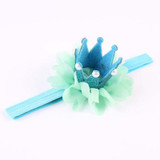 New Kids Girls Princess Queen Birthday Tiara Hairband Newborn Headband Crown Headwear Hair Band Accessories