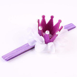 New Kids Girls Princess Queen Birthday Tiara Hairband Newborn Headband Crown Headwear Hair Band Accessories