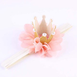 New Kids Girls Princess Queen Birthday Tiara Hairband Newborn Headband Crown Headwear Hair Band Accessories