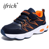 New Kid Shoes Children Boys Sneakers Cool Leather Walking Shoes Lightweight Sport Shoes Kids Boys Running Trainers