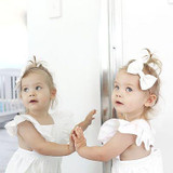 Ruffles Sleeve Romper Newborn Infant Baby Girl Playsuit Romper Sunsuit Jumpsuit Outfits
