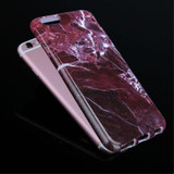 Rubber Soft TPU Marble Pattern Phone Back Case Cover for iPhone 6/6s/7/7 Plus/8/8 Plus