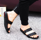 Rubber Vietnamese Slippers 2017 New Male Summer Leisure Beach Shoes Fashion Mens Shoes