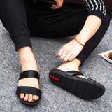 Rubber Vietnamese Slippers 2017 New Male Summer Leisure Beach Shoes Fashion Mens Shoes